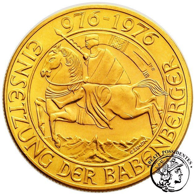 Austria 1000 Szylingów 1976 Babenberg st. 1