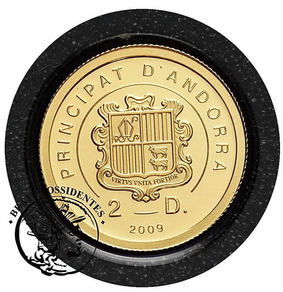Andorra 2D 2009 Fryderyk Chopin st.L