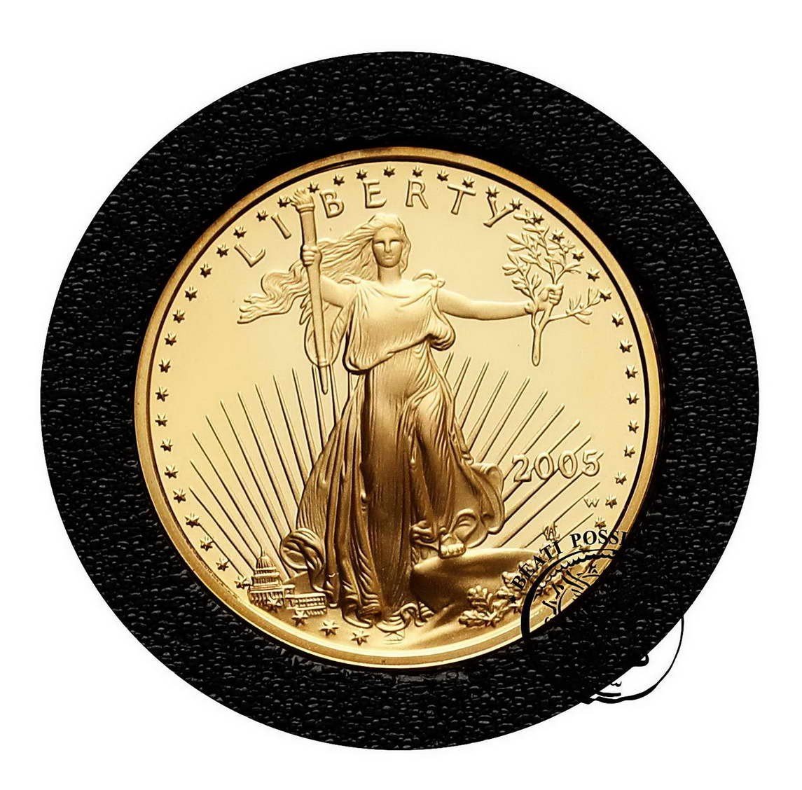 USA 10 dolarów 2005 (1/4 oz Au) st. L