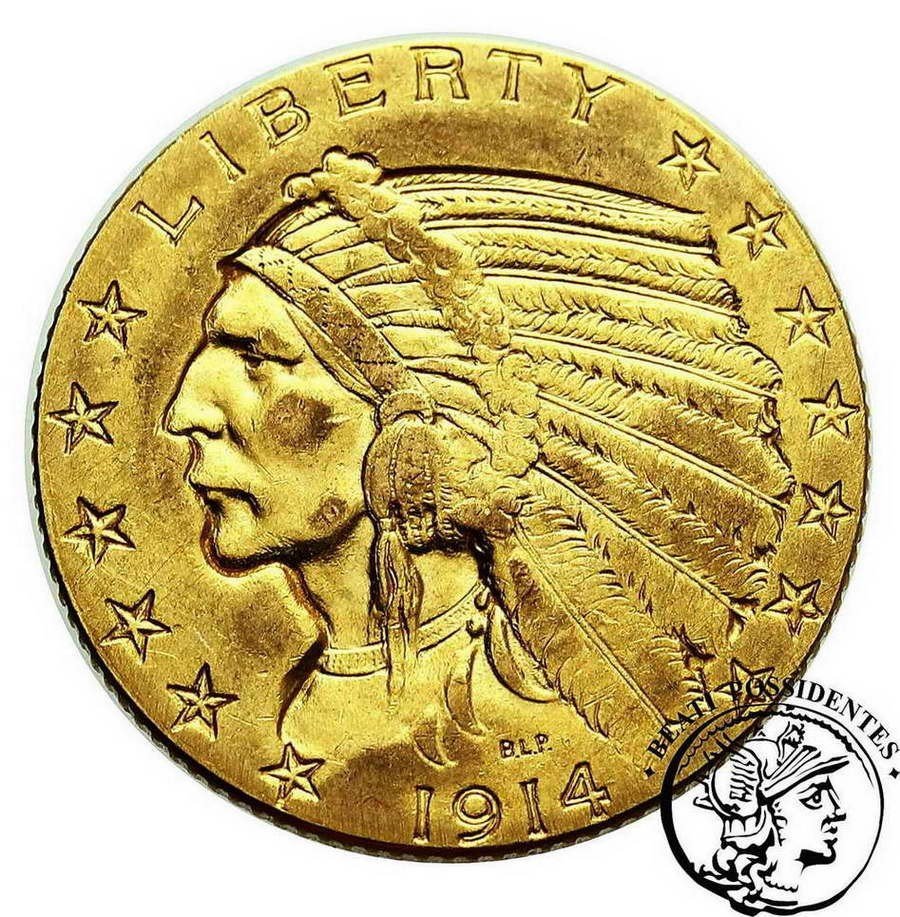 USA 5 $ dolarów 1914 S San Francisco st. 3