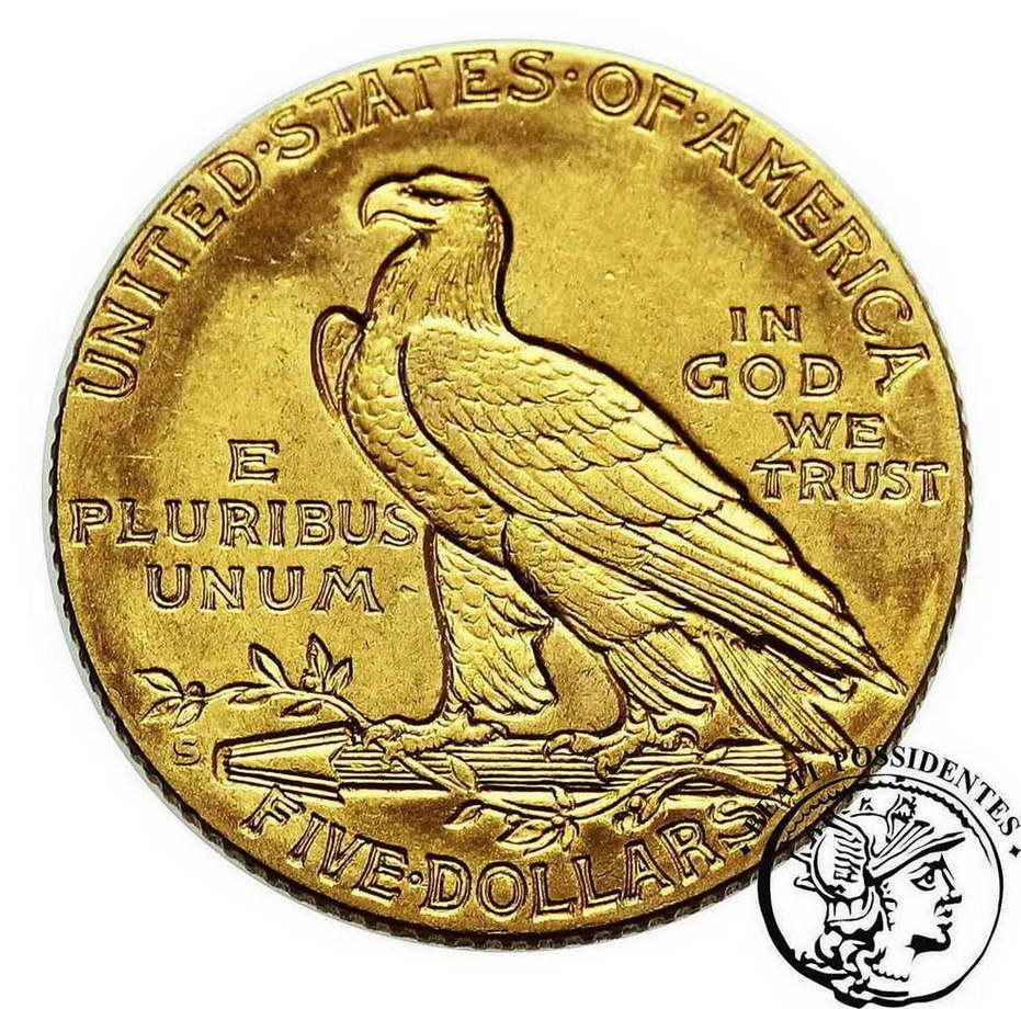 USA 5 $ dolarów 1914 S San Francisco st. 3