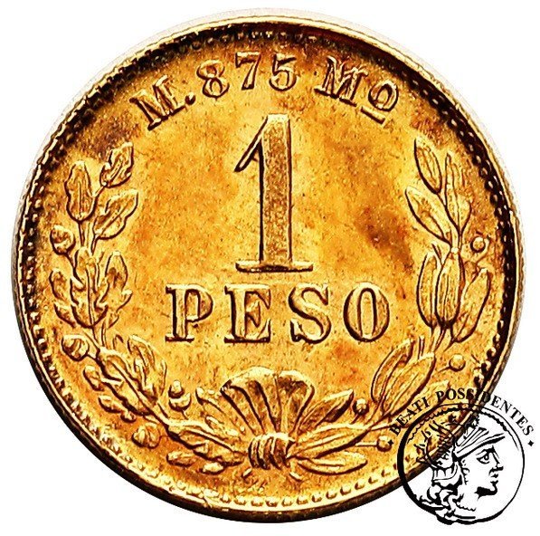 Meksyk 1 Peso 1902 Mo st.1/1-