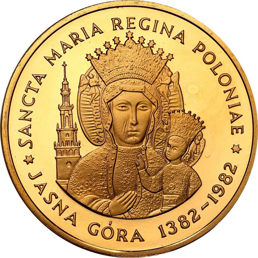 Watykan medal Jan Paweł II Jasna Góra st.L