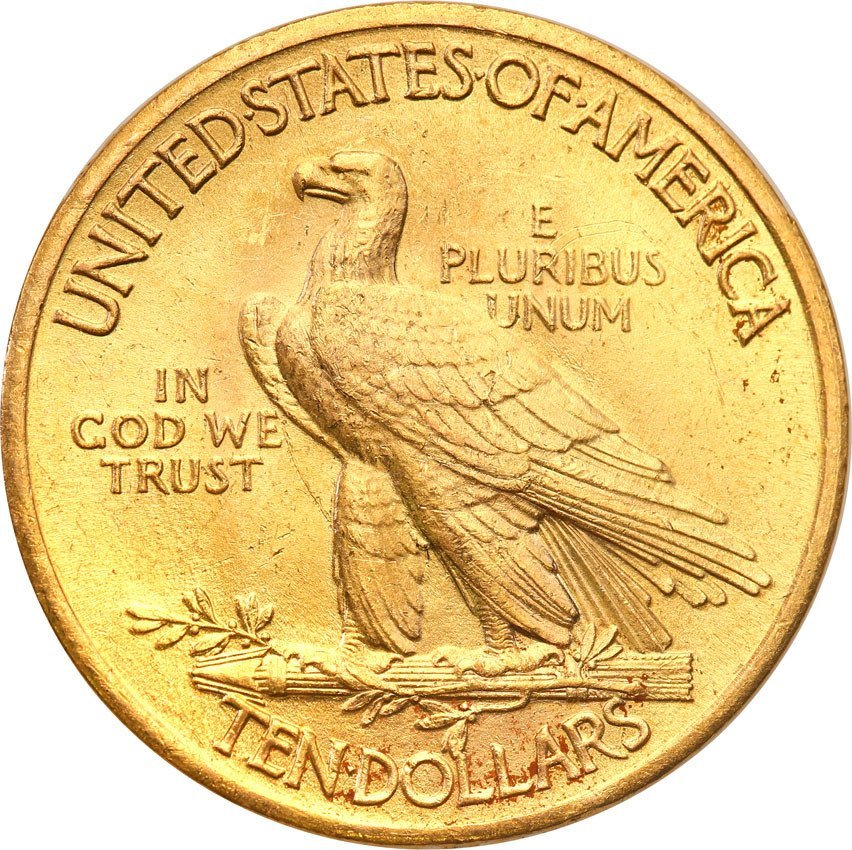 USA 10 dolarów 1932 Philadelphia Indianin st.2