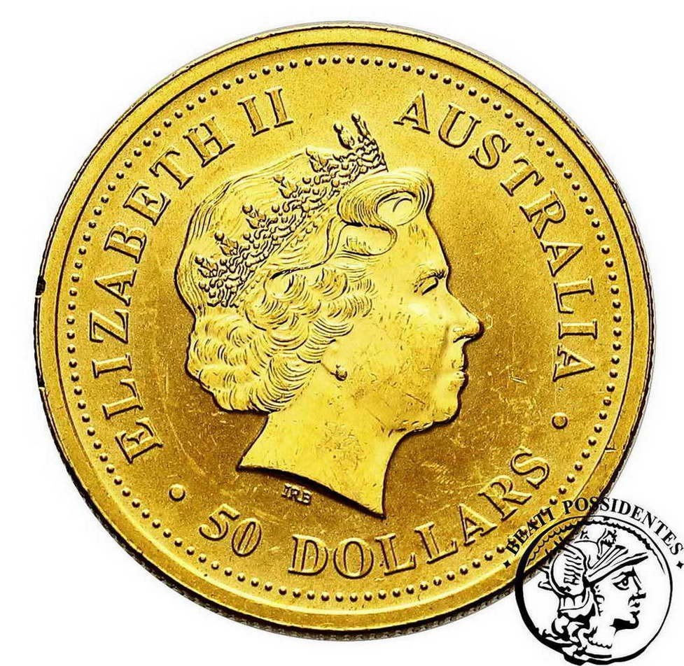 Australia 50 $ dolarów 2003 Kangur st. L-