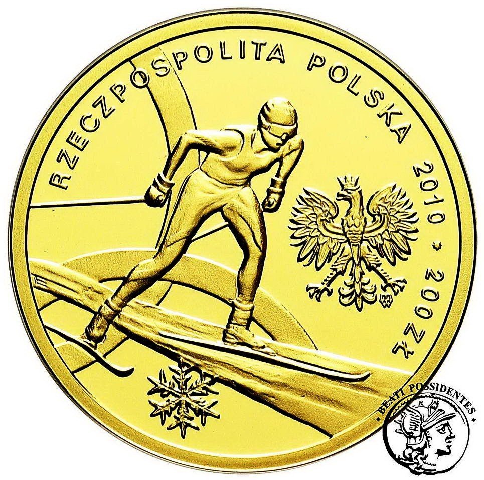 III RP 200 zł 2010 Olimpiada Vancouver 2010 st. L
