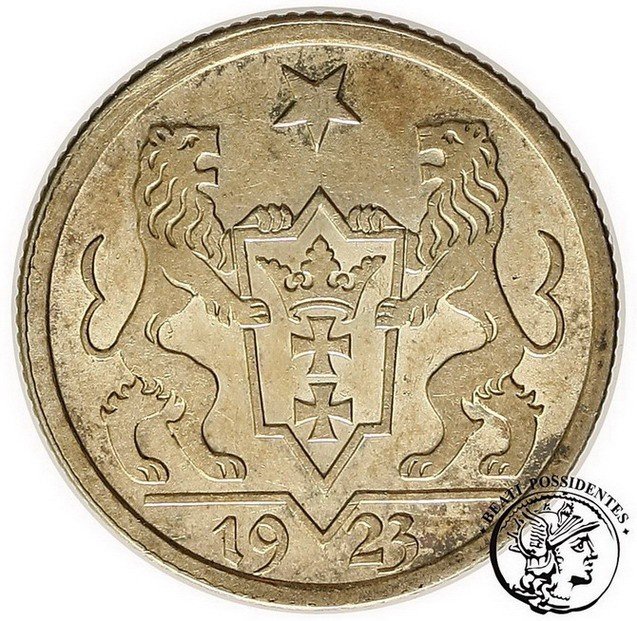 WMG 1 gulden 1923 st. 1-