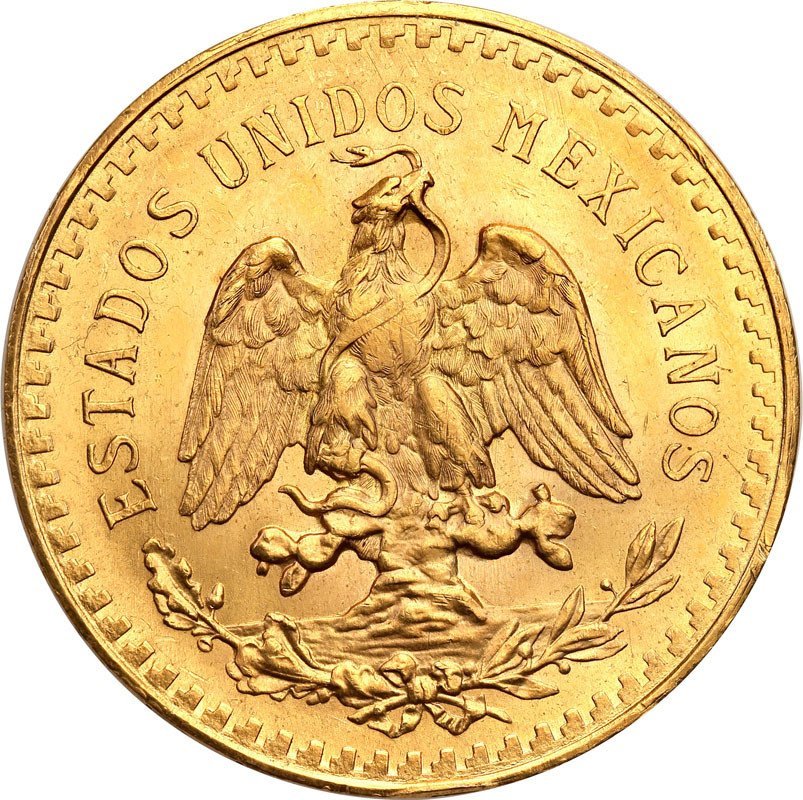 Meksyk 50 Pesos 1925 oryginał z epoki st.1