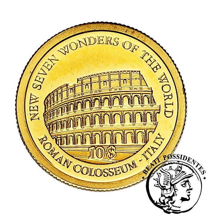 Wyspy Salomona 10 $ dolarów 2007 Koloseum st. L