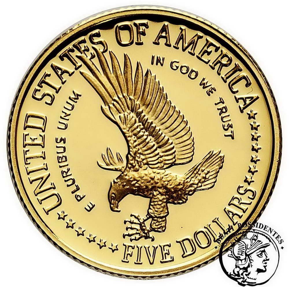 USA 5 $ dolarów 1986 w Liberty st.L
