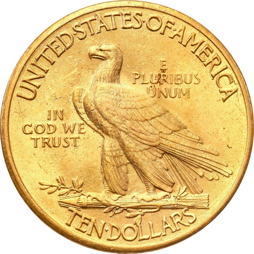 USA 10 dolarów 1932 Philadelphia Indianin st.2
