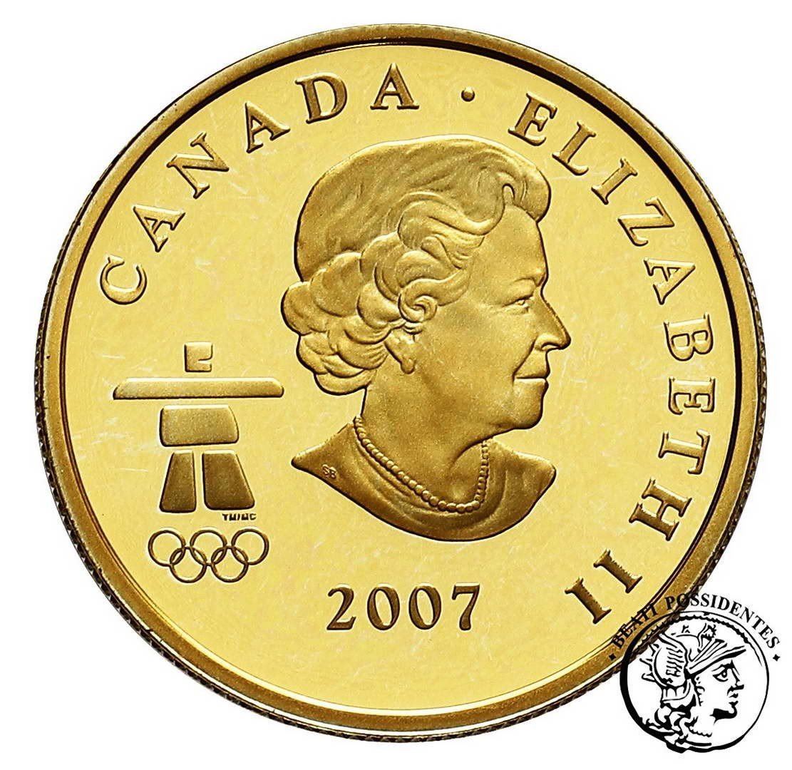 Kanada Elżbieta II 75 dolarów 2007 gęsi st.L