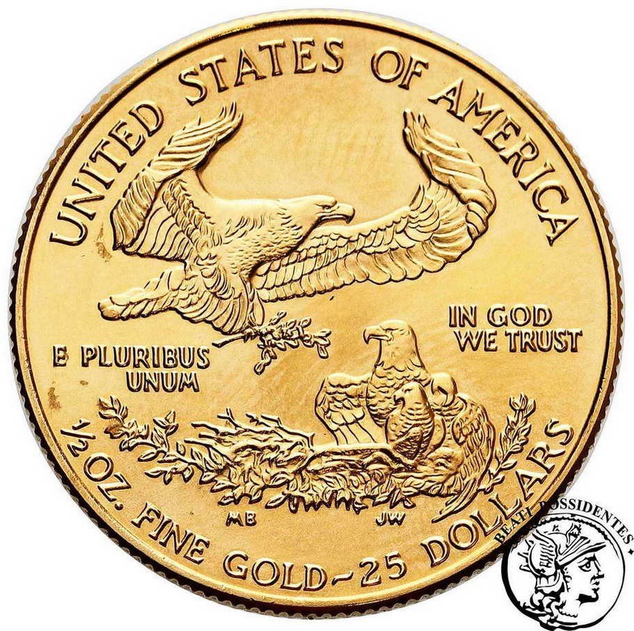 USA 25 dolarów 1997 (1/2 Oz Au) st.1