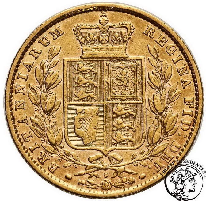 Wielka Brytania Victoria Suweren 1871 st.3