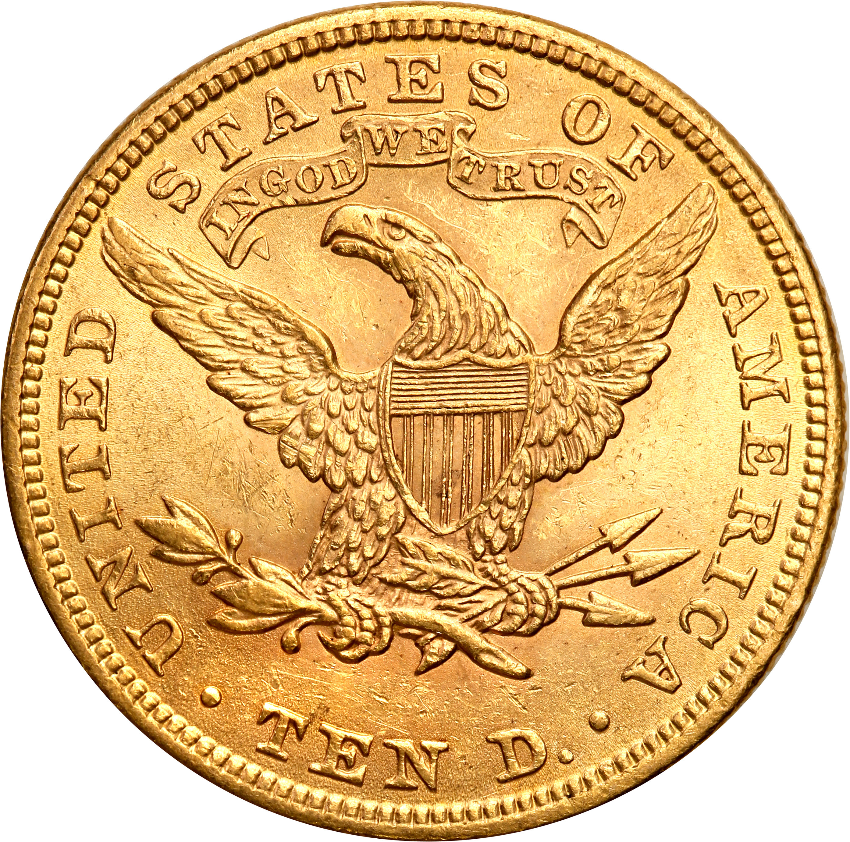 USA. 10 dolarów Liberty 1901 Filadelfia st.1-