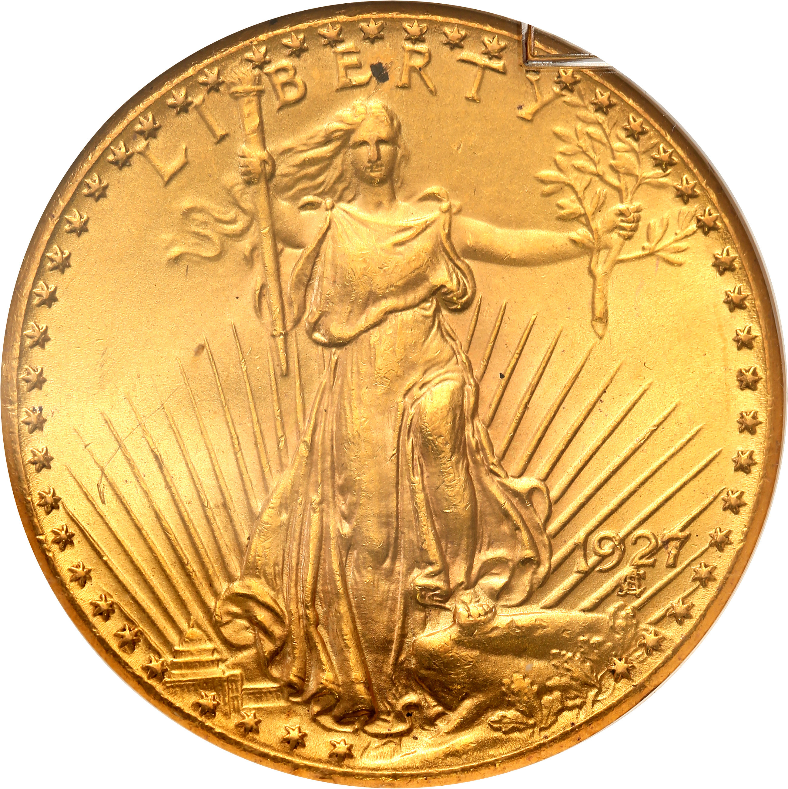 USA. 20 dolarów Saint Gaudens 1927 GCN MS65