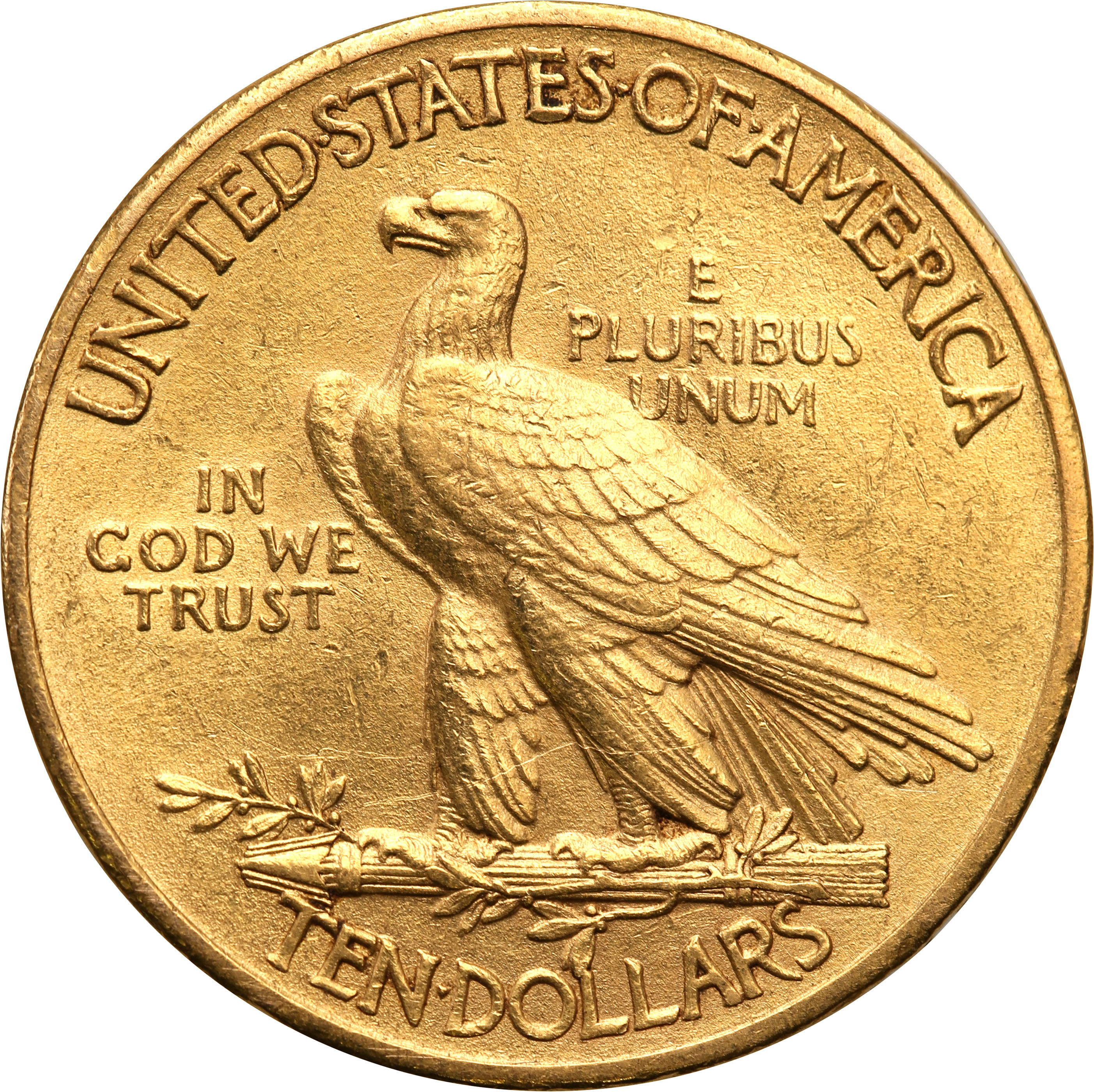 USA. 10  $ dolarów Indianin 1909 st.2+