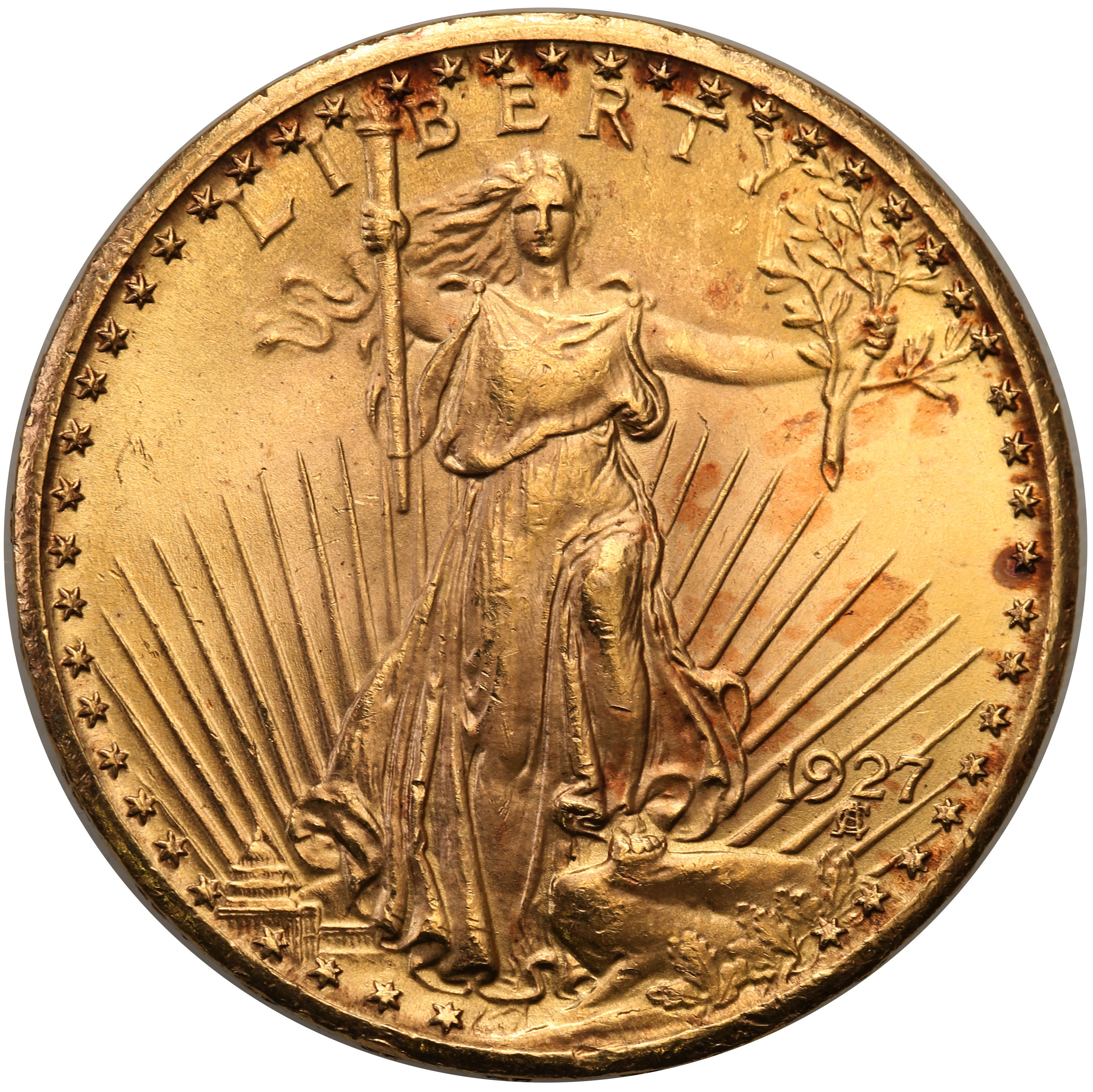 USA. 20 $ dolarów 1927 Philadelphia – PIĘKNE st.1