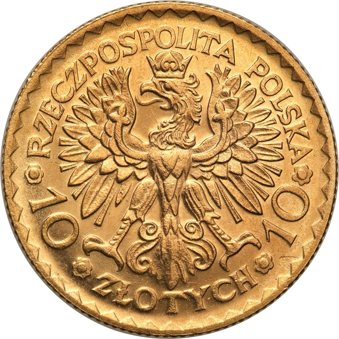 II RP. 10 złotych 1925 Chrobry