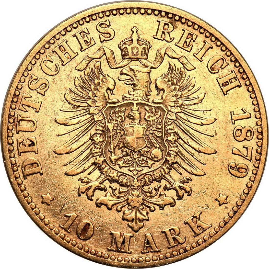 Niemcy Prusy 10 Marek 1879 A