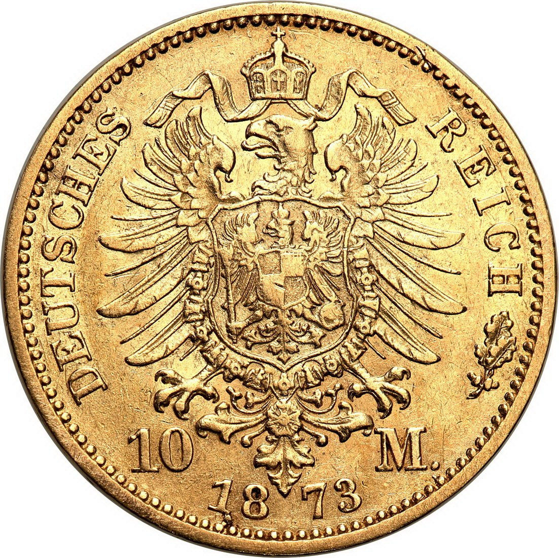 Niemcy Prusy 10 Marek 1873 A