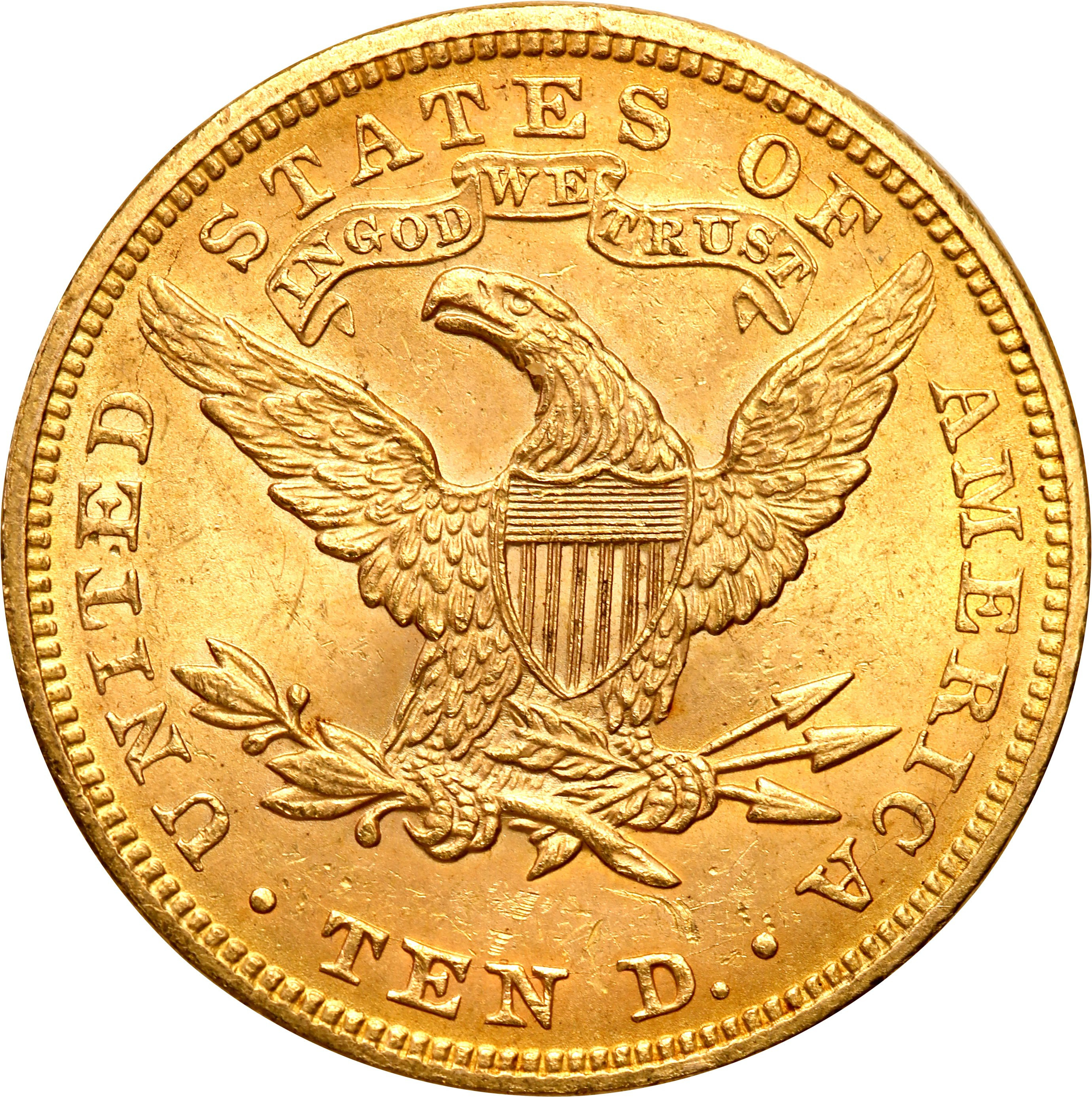 USA. 10 dolarów Liberty 1894 Filadelfia st.1/1-