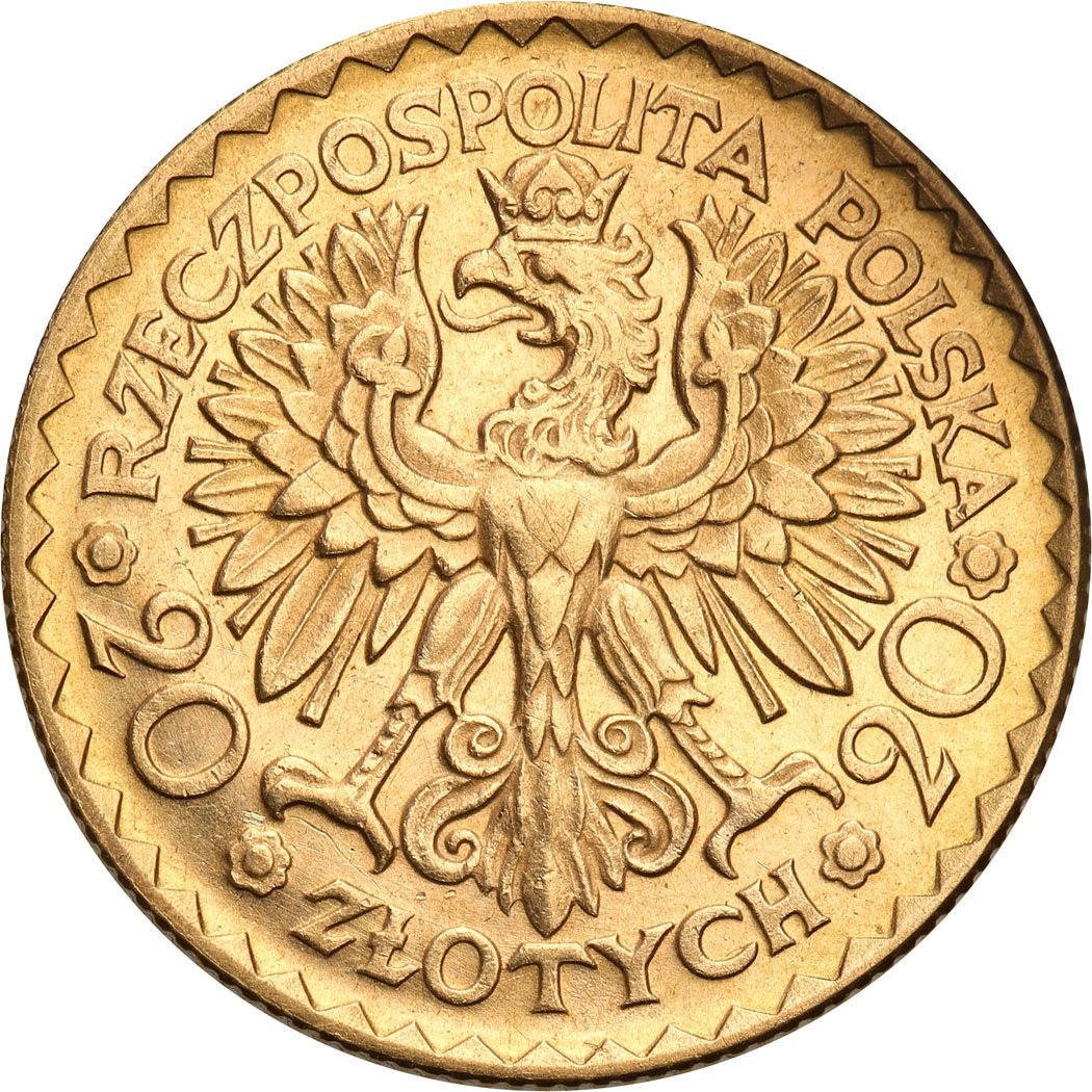 II RP. 20 złotych 1925 Chrobry