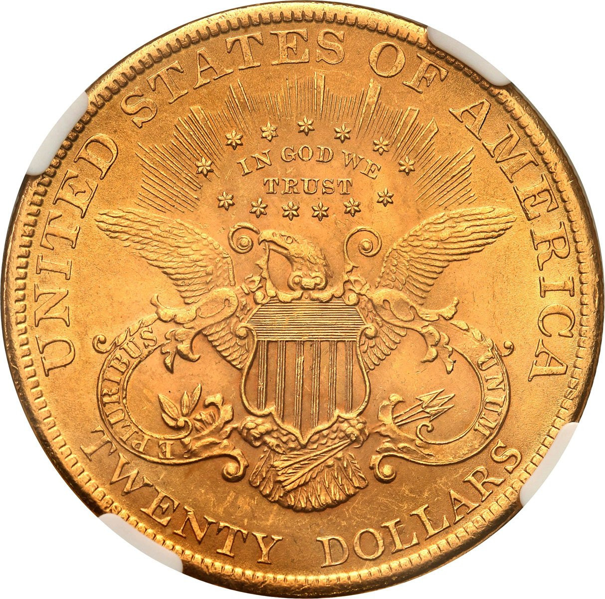 USA 20 dolarów 1900 Filadelfia Liberty NGC MS63