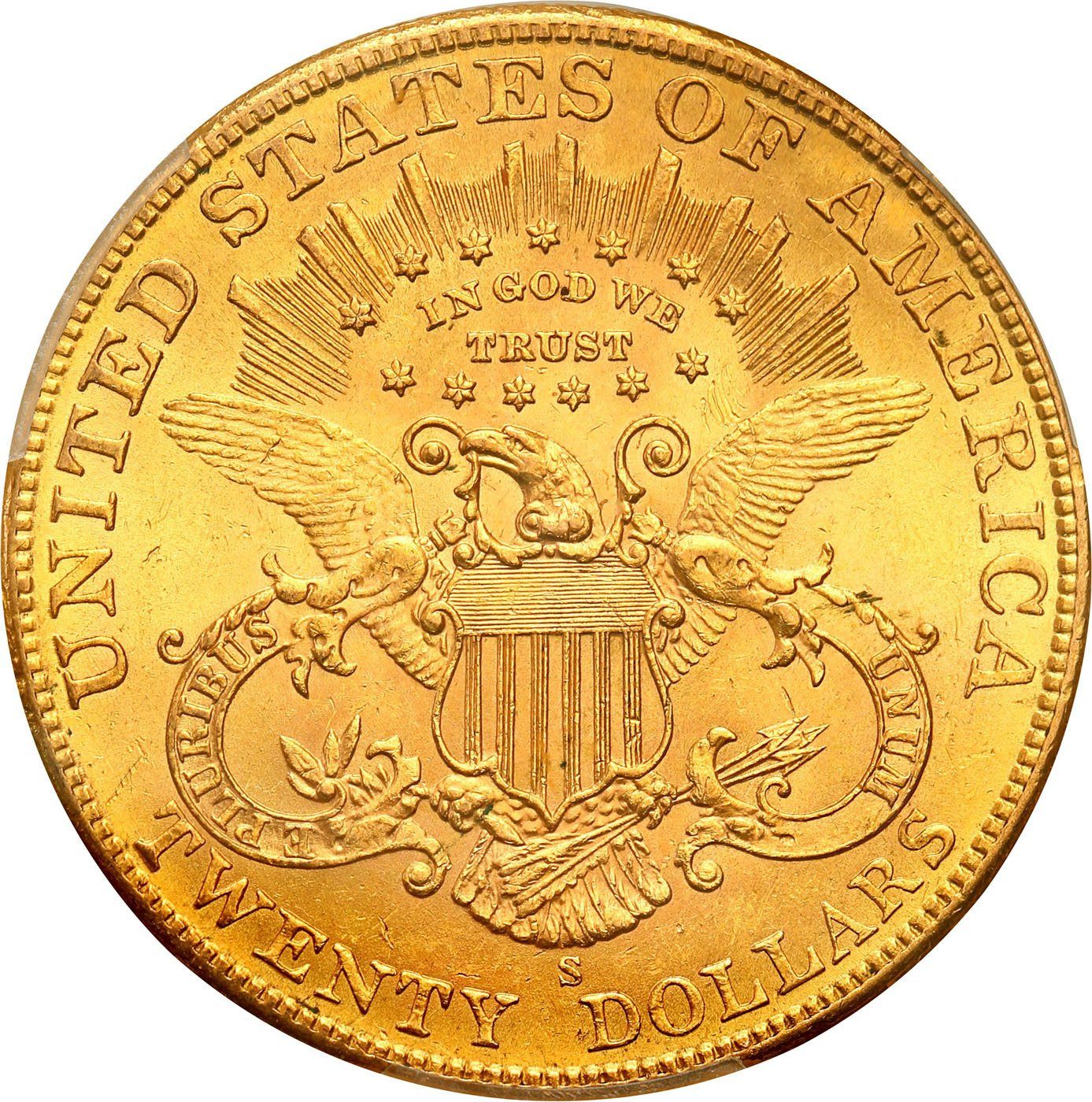 USA 20 dolarów 1904 S San Francisco PCGS MS62