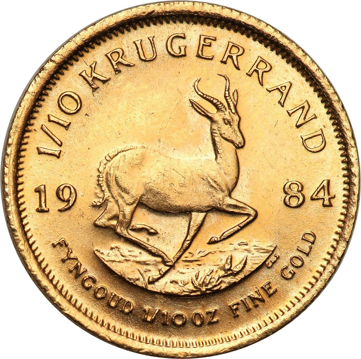 RPA 1/10 Krugerrand 1984 (1/10 uncji Au) st. L