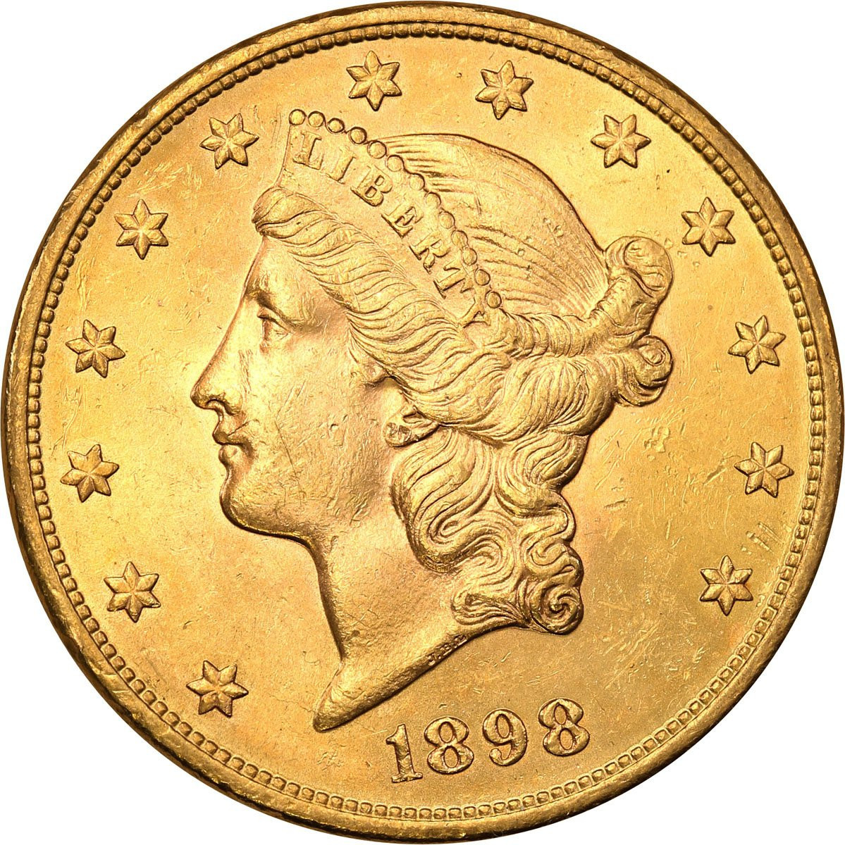 USA 20 $ dolarów 1898 S San Francisco