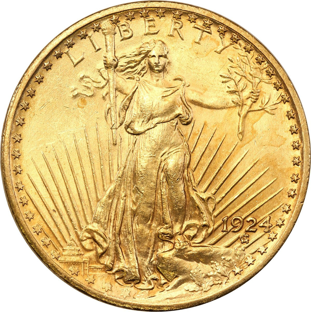 USA 20 $ dolarów 1924 Filadelfia St. Gaudens
