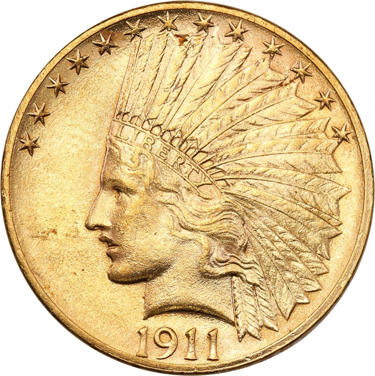 USA. 10 $ dolarów 1911  Indianin Filadelfia