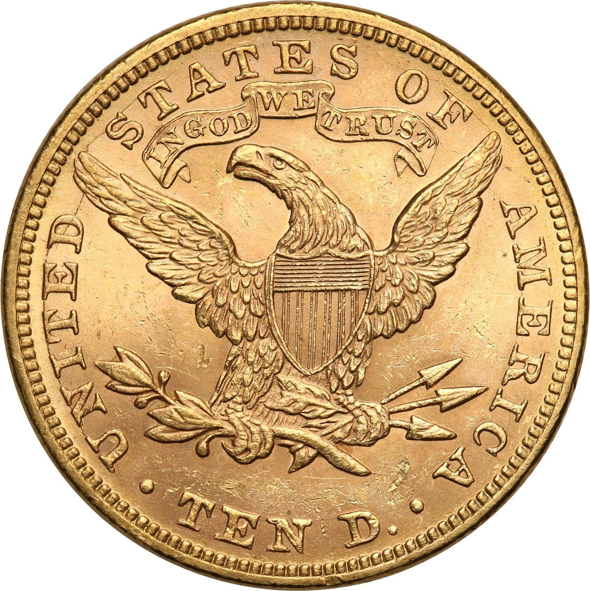 USA 10 dolarów 1893 Filadelfia st.1