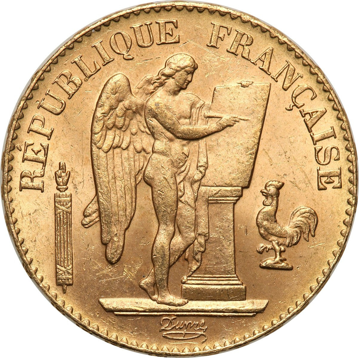 Francja Republika 20 Franków 1898 A Paryż ANIOŁ