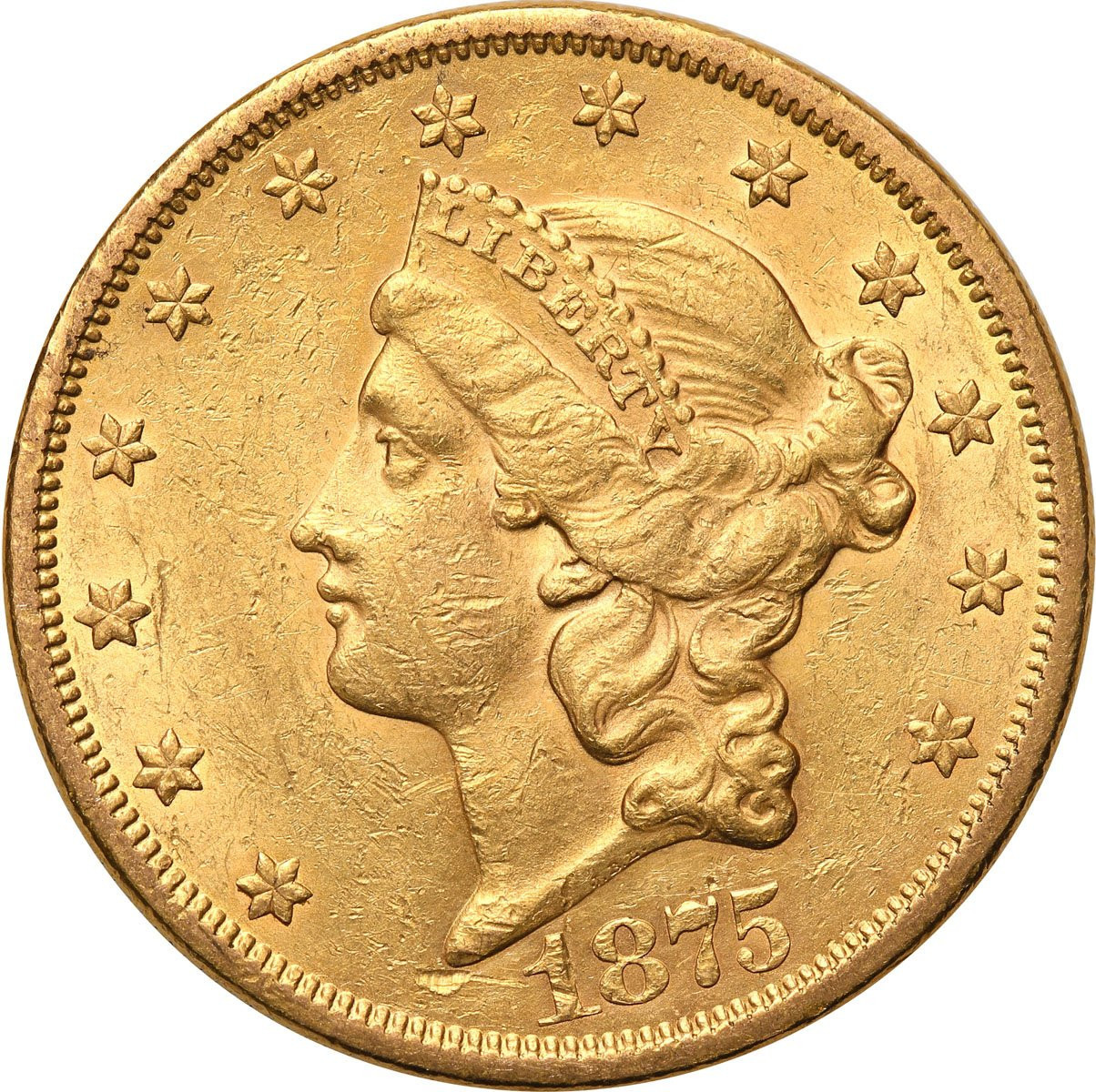 USA 20 $ dolarów 1875 S - San Francisco