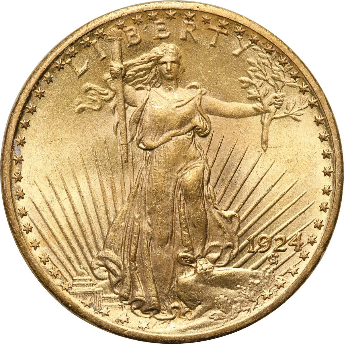 USA. 20 dolarów Saint Gaudens 1924 Filadelfia