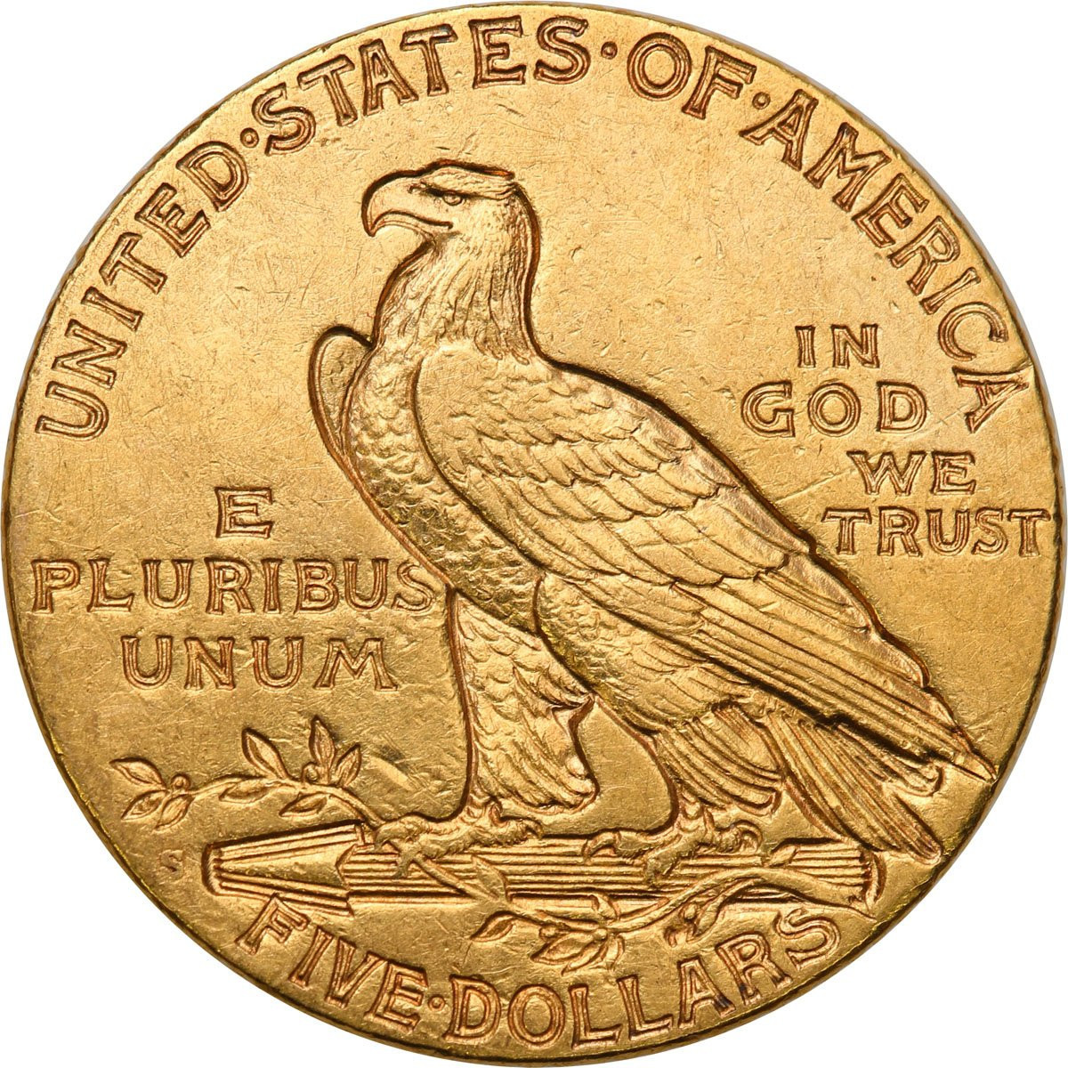USA. 5 $ dolarów Indianin 1909 S San Francisco
