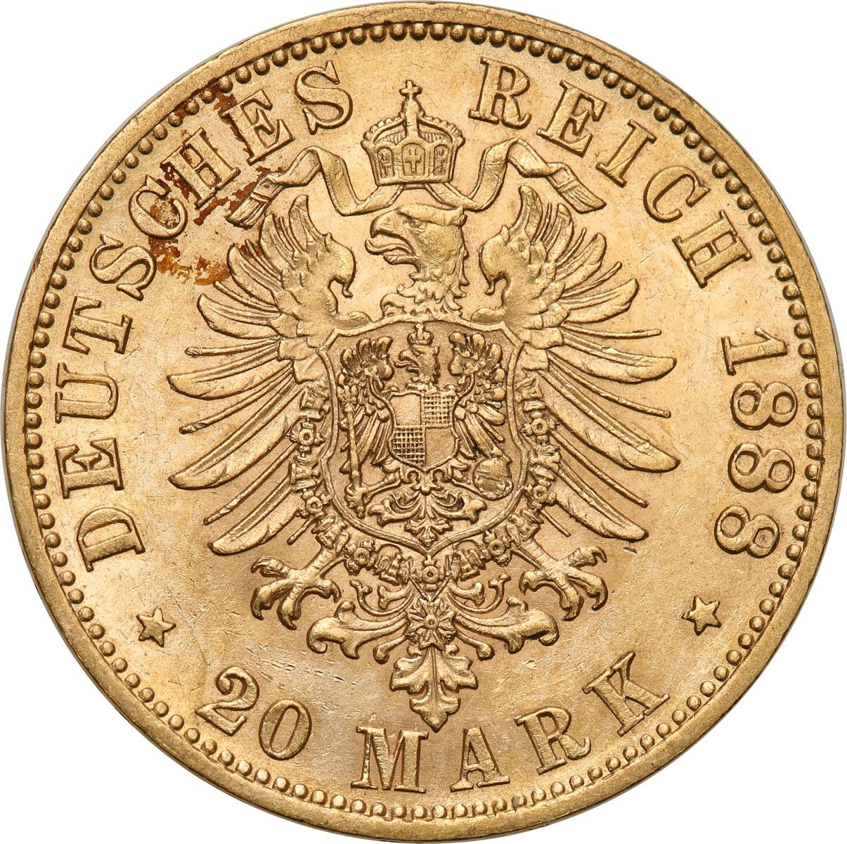 Niemcy Prusy 20 Marek 1888 A Friedrich III