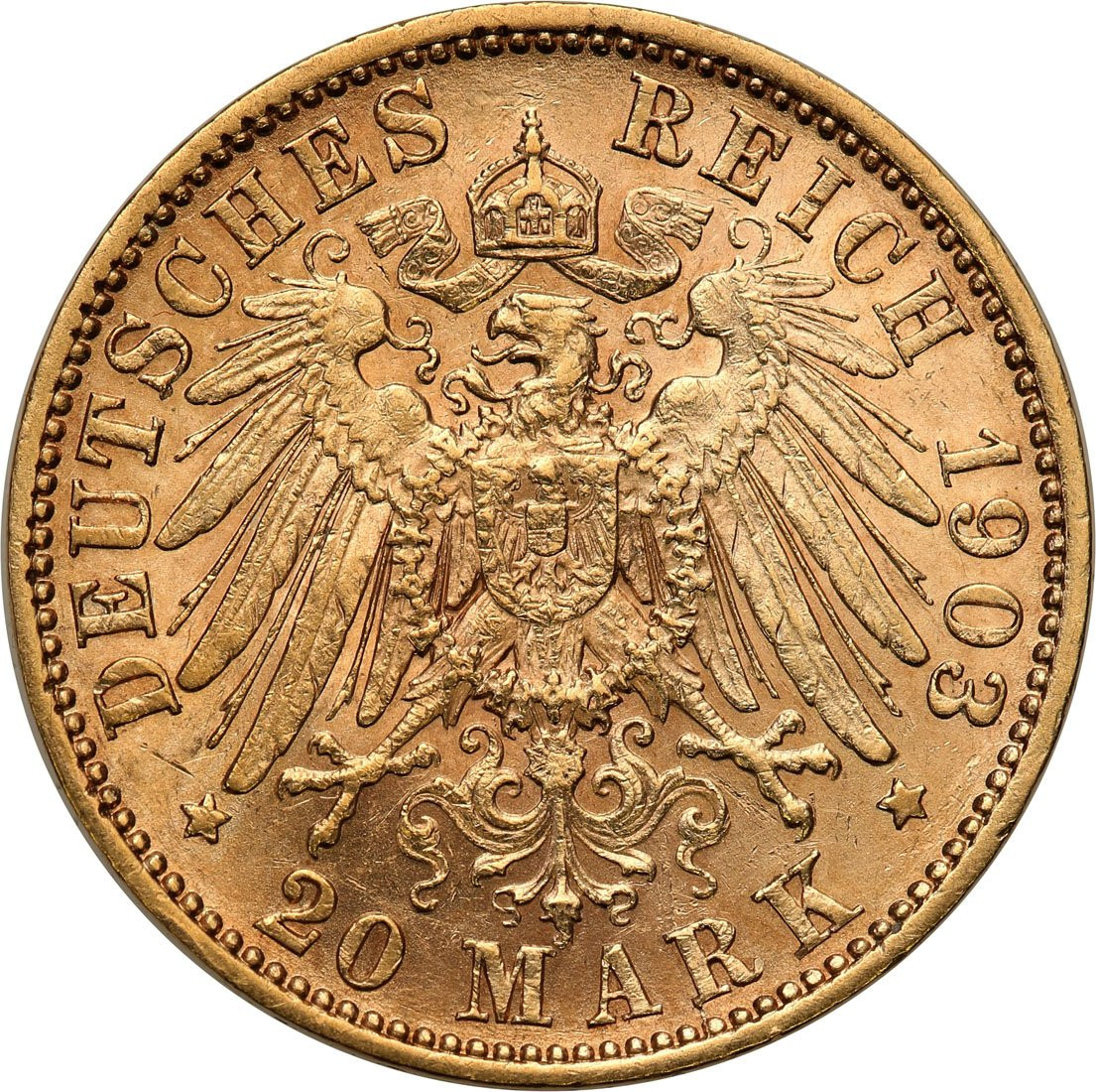 Niemcy. Saksonia 20 Marek 1903 E , Muldenhütten - RZADKIE