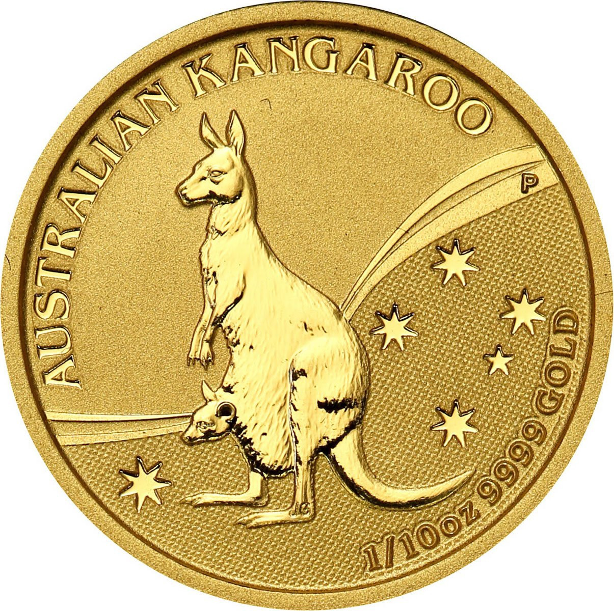 Australia. 15 dolarów 2009 Kangur - 1/10 uncji złota