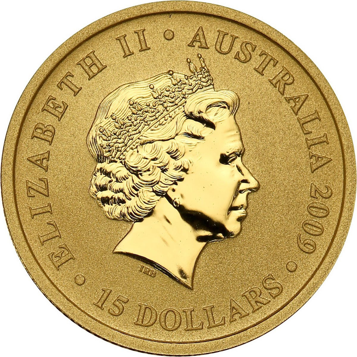 Australia. 15 dolarów 2009 Kangur - 1/10 uncji złota
