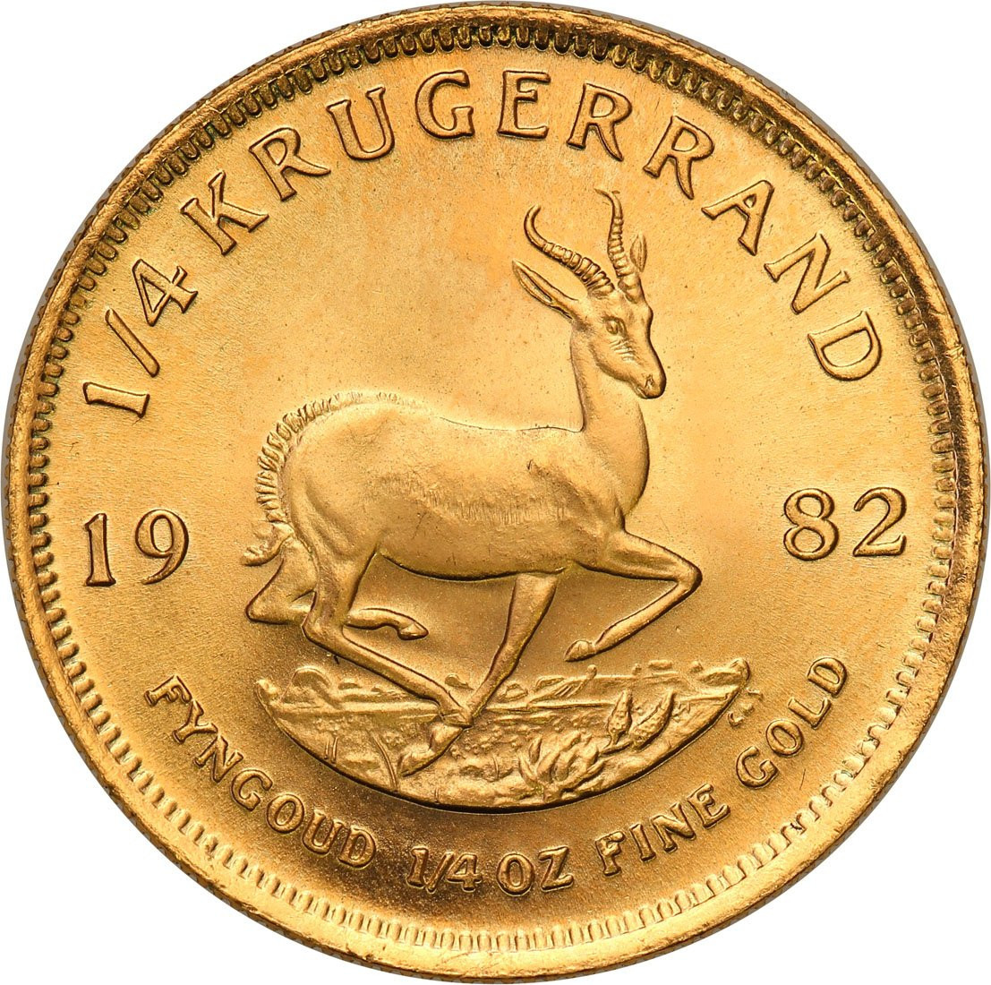 RPA 1/4 Krugerrand 1982