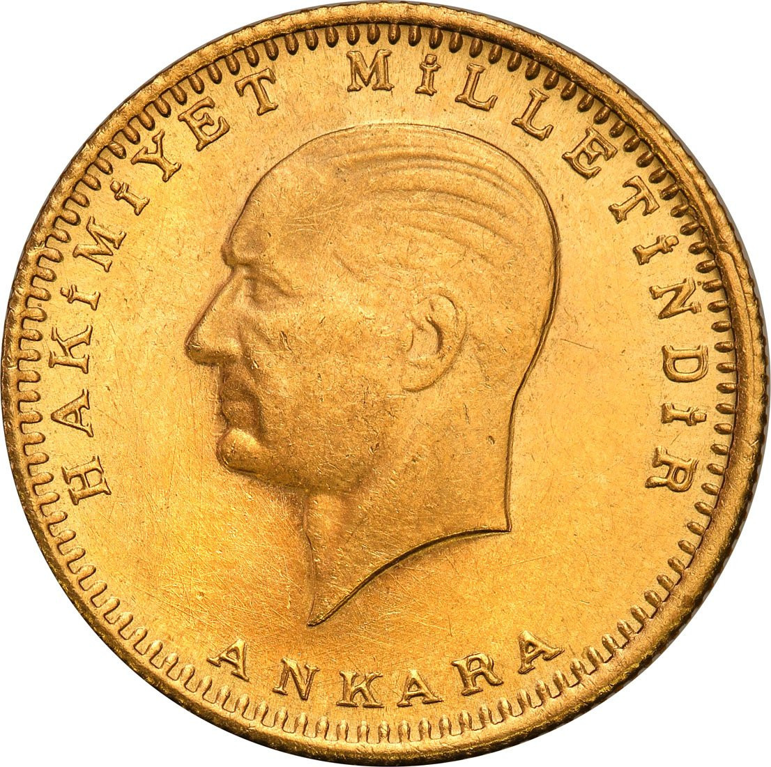 Turcja 100 piastrów 1958 (1923 + 35)