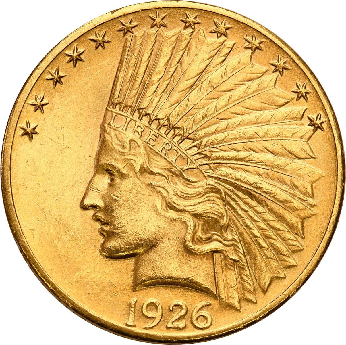 USA 10 dolarów 1926 Indianin Filadelfia