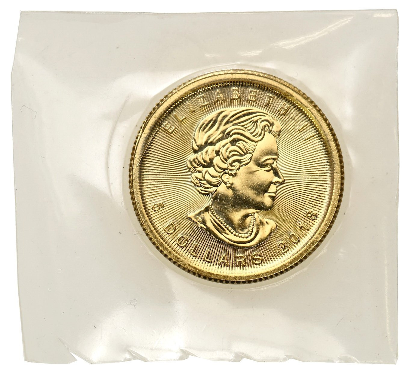 Kanada 5 dolarów 2015 liść klonowy - 1/10 uncji złota