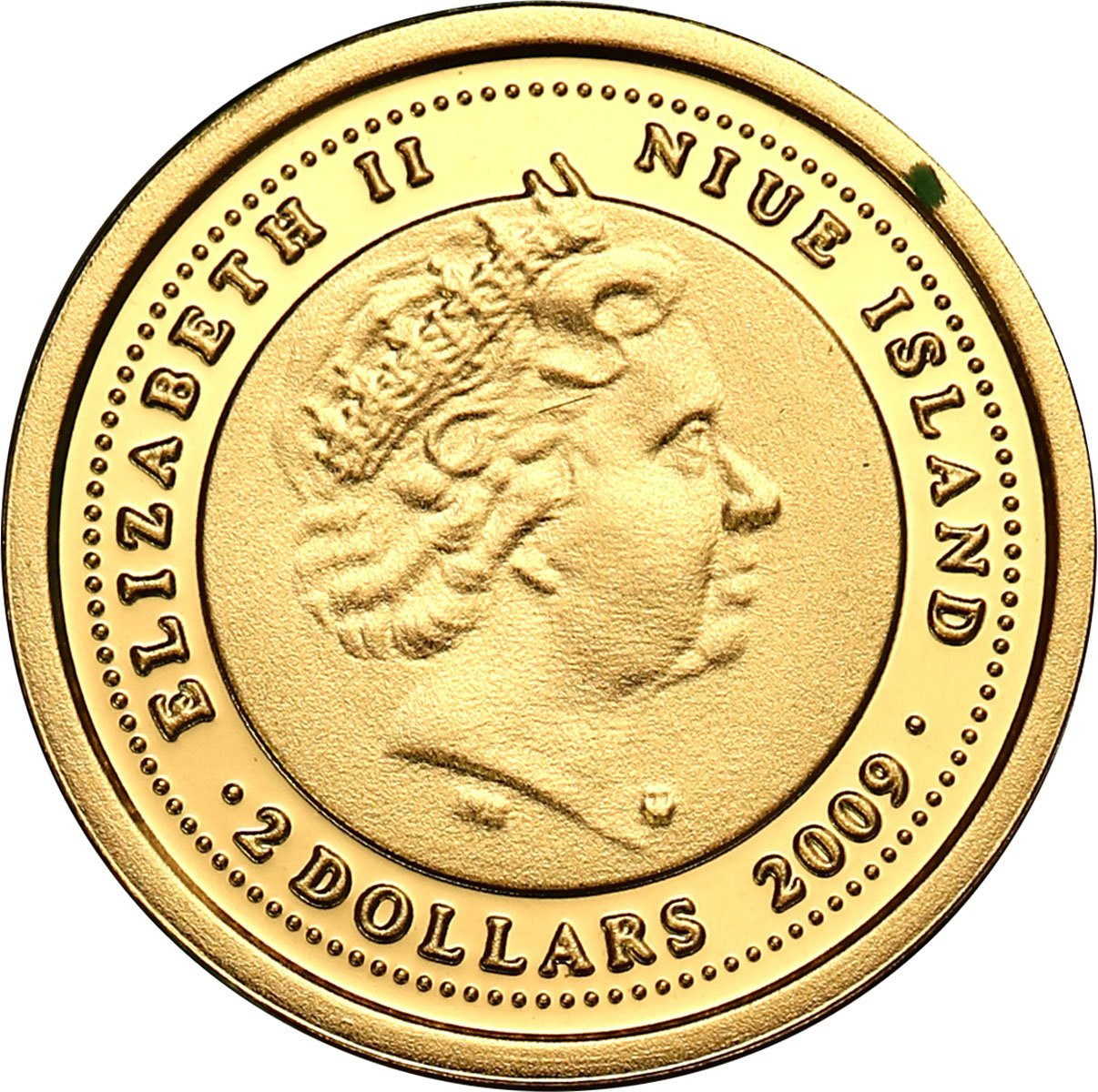 Niue 2 dolary Fryderyk Chopin 2009