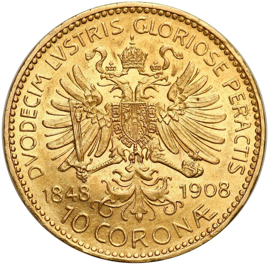 Austria. Franciszek Józef 10 koron 1908 (Schwartz)