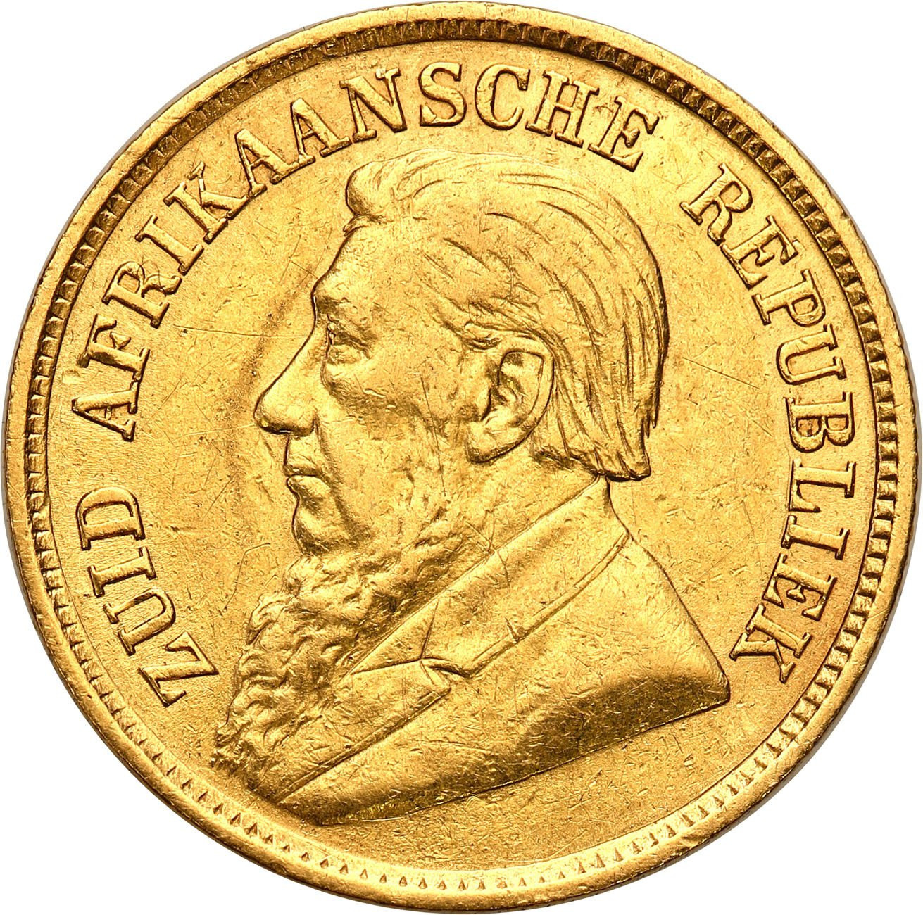 RPA. 1/2 funta 1896 Kruger - RZADSZY