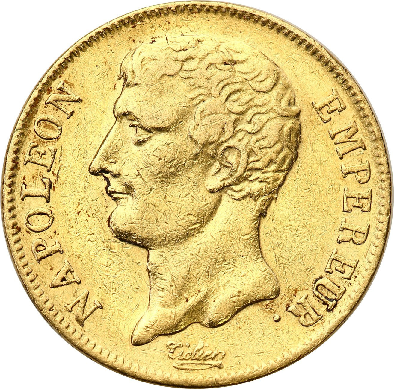 Francja. Napoleon Bonaparte 20 Franków AN12 (1804) Konsul - RZADSZE